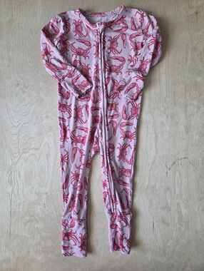 Muse Threads Bamboo Convertible Footie Romper - Fiddler Crabs